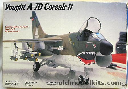 Testors 1/72 TWO Vought A-7D Corsair II - Testors Issue Plus Fujimi #F11 - USAF Pennsylvania ANG 146 TFS 112 TFG / 3rd TFS Korat Thailand, 341 plastic model kit